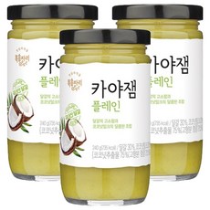 복음자리 카야잼 플레인, 240g, 3개