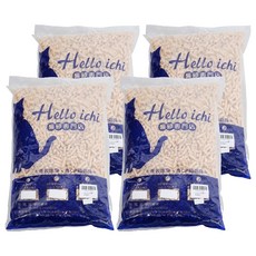 HelloIchi 砂 強效除臭 高CP值, 5L, 2.5kg, 4包, 天然木屑