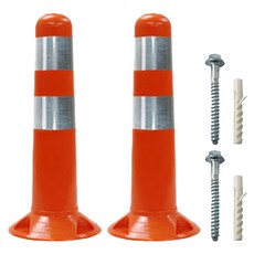 Shindo Industry圓形凝視導引彈性桿+輔助材質套裝, 橘色, 2組