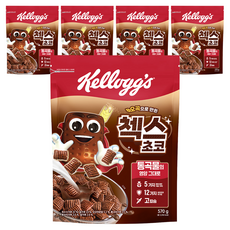 첵스초코 오곡으로 만든 시리얼, 570g, 5개