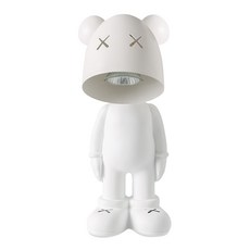 Rofancy 洛帆晞 可愛卡通系列 融蠟燈 15 x 15 x 30cm 潮牌XX熊, 潮牌XX熊 白色