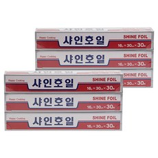 EVERWRAP Shine 鋁箔紙 30公分 x 30公尺, 6個