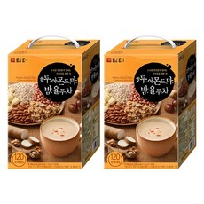 담터 호두 아몬드마 밤 율무차, 18g, 120개입, 2개