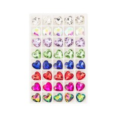 대용량 한 판 네일파츠 믹스 세트, 빅하트 v컷, 1개