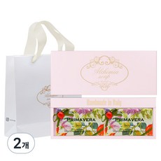 알카미아비누 비누 프리마베라 2p + 선물상자 핑크 + 쇼핑백, 2개