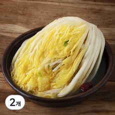 한복선의 궁중비법 미색감 백김치, 2.5kg, 2개