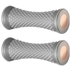 비긴투올 발지압 마사지 롤러, 그레이, 2개