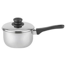 ZEBRA THAILAND 斑馬牌 單把鍋 16CM SUS304不鏽鋼材質 1.7L, 1個, Silver