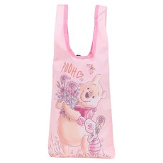 Winnie the Pooh 小熊維尼 吊飾可收納飲料袋, 維尼粉, 1個
