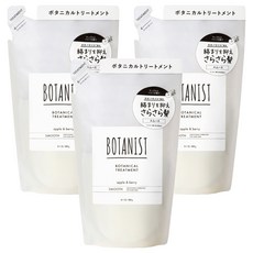 BOTANIST 蘋果&莓果 清爽柔順潤髮乳 補充包, 400g, 3包