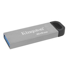 Kingston 金士頓 DataTraveler Kyson 64GB USB 3.2 Gen1 金屬隨身碟 DTKN/64B, 1個