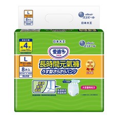 elleair 艾黎艾爾 Attento 愛適多 大王製紙 長時間元氣褲 L, 1包, 8片