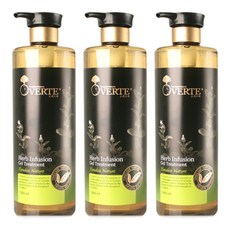 OVERTE 草本護髮素, 1L, 3個