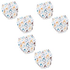 스타도어 유아용 큐트패턴 배변팬티 2p 세트, 펭귄, 3개