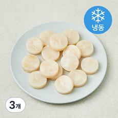 가리비 관자살 (냉동), 3개, 500g