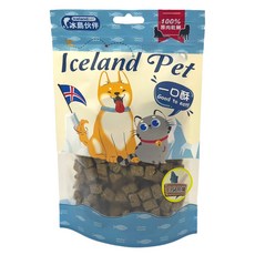 Icelandpet 冰島伙伴 全原肉乾鮮一口酥 (小顆粒) 100g 狗狗零食, 白身魚, 1包