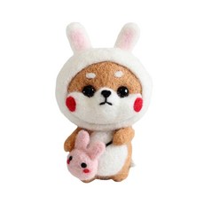 Aiemmini 羊毛氈針套組, 兔芝, 1套