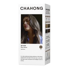 CHAHONG Origin 染髮劑, 銀棕色, 1個