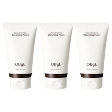 OBge 클라우드 딥 클렌징폼, 3개, 150ml