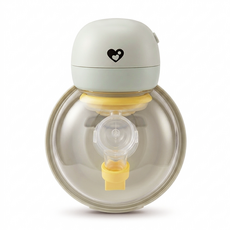 C-more 新貝樂 HandFree調頻免持電動吸乳器, 1個, 米白色