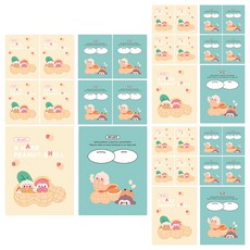 다다 소소펀 초등노트 영어 넓은칸, 랜덤발송, 30개