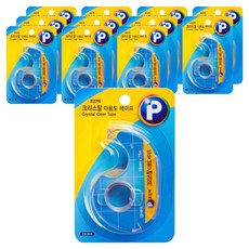 Printec 水晶膠帶 18mm x 15m CD1815, 透明, 12個