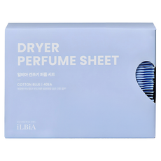 iLBIA 衣物烘香紙 棉花藍, 1個, 40入
