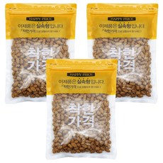 견과공장 커피땅콩, 800g, 3개