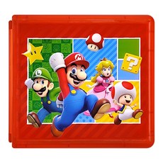 Nintendo 任天堂 MaxGames 24入卡夾盒 Nintendo Switch專用, Red, 1個, HACF-02SME