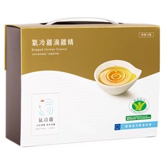 洽富氣冷雞 原味滴雞精 50ml x 12包, 1盒