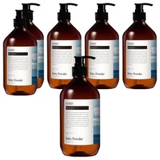 나드 부케가르니 리프레쉬 퍼퓸드 샴푸 베이비파우더, 500ml, 6개