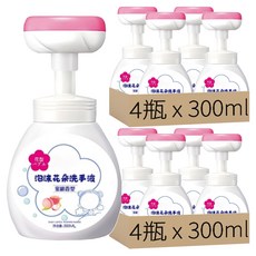 花朵泡沫洗手乳 花朵瓶 G509 水蜜桃香, 342g, 300ml, 8瓶