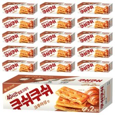 ORION 好麗友 千層酥打餅乾 可頌風味, 65.6g, 16盒