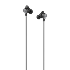 logitech 羅技 入耳式有線耳機麥克風 商務耳麥, 981-001094, 黑色