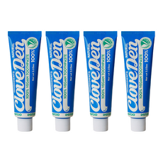 Cloveden 經典純素牙膏, 100g, 4個