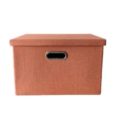 스케일 접이식 의류 및 다용도 물품 보관함 45L, 오렌지, 1개