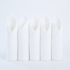 BBOO 바리스타 타올 50수 순면 카페 수건 30x30cm, 화이트, 5개