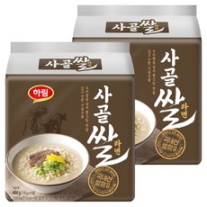 하림 사골쌀라면 116g, 8개
