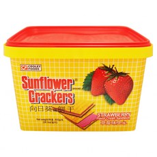 Sunflower Crackers 夾心餅 草莓, 800g, 1盒