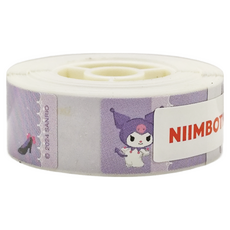 NIIMBOT 酷洛米 自黏性熱感應紙 紫色氣息 D11/D11S/D110/D101/H1S/D61適用 140張/捲, 8m x 45 x 14mm, 1捲