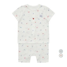 Tartine et Chocolat 兒童透氣短袖圖案家居服上下套裝