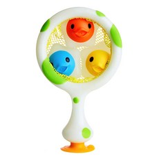 munchkin 滿趣健 夜光海洋撈撈洗澡玩具 可噴水漂浮水面, 夜光 白色 + 綠色, 1個