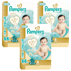 Pampers 幫寶適 日本境內版 黏貼型尿布, S, 198片