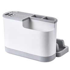 블루선 주방 수납 칼 걸이 도마수납, 그레이, 1개