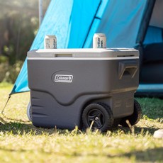 콜맨 휠 하드쿨러, 다크그레이, 38L