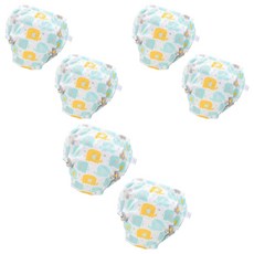 스타도어 유아용 큐트패턴 배변팬티 2p 세트, 코끼리, 3개