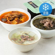 산들해반찬 한우 소고기뭇국 400g + 미역국 400g + 육개장 400g (냉동), 1.2kg, 1세트