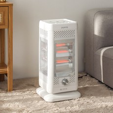 모리츠 오방난로 전기스토브, MO-IVO, 화이트