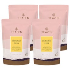 TEAZEN 茶禪 洋甘菊茶茶包, 1.5g, 25包, 4袋