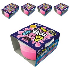 아모스 아이슬라임, 야광핑크, 300g, 6개